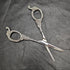 1963 British Vintage Sterling Silver Handle Grape Scissors 61g